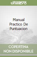 Manual Practico De Puntuacion libro