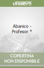 Abanico - Profesor * libro