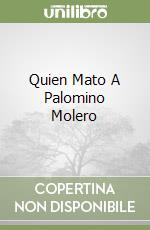 Quien Mato A Palomino Molero libro