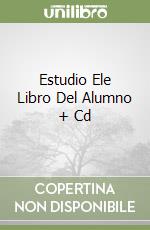 Estudio Ele Libro Del Alumno + Cd libro