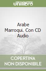 Arabe Marroqui. Con CD Audio libro