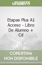 Etapas Plus A1 Acceso - Libro De Alumno + Cd