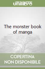 The monster book of manga libro