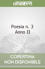 Poesia n. 3 Anno II libro