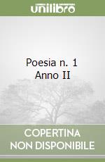 Poesia n. 1 Anno II libro