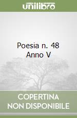 Poesia n. 48 Anno V libro