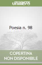 Poesia n. 98 libro