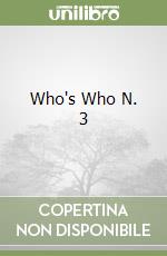 Who's Who N. 3 libro