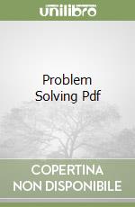 Problem Solving Pdf libro