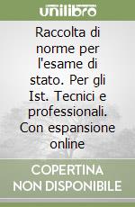 Raccolta di norme per l'esame di stato. Per gli Ist. Tecnici e professionali. Con espansione online libro