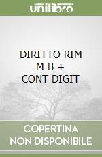 DIRITTO RIM   M B  + CONT  DIGIT libro
