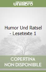 Humor Und Ratsel - Lesetexte 1 libro