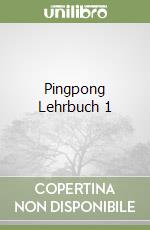 Pingpong Lehrbuch 1 libro