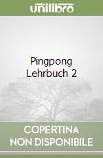 Pingpong Lehrbuch 2 libro