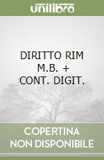 DIRITTO RIM     M.B. + CONT. DIGIT. libro