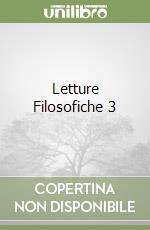 Letture Filosofiche 3 libro