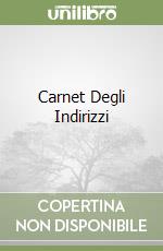 Carnet Degli Indirizzi libro