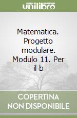 Matematica. Progetto modulare. Modulo 11. Per il b libro