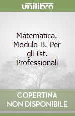 Matematica. Modulo B. Per gli Ist. Professionali libro