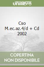 Cso M.ec.az.4/d + Cd 2002 libro