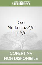 Cso Mod.ec.az.4/c + 5/c libro