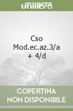 Cso Mod.ec.az.3/a + 4/d