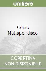 Corso Mat.sper-disco libro