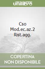 Cso Mod.ec.az.2 Rist.agg. libro
