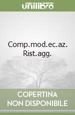 Comp.mod.ec.az. Rist.agg. libro