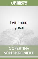 Letteratura greca libro