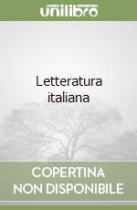 Letteratura italiana libro