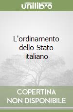 L'ordinamento dello Stato italiano libro