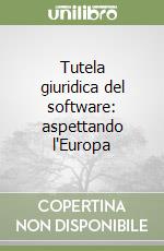 Tutela giuridica del software: aspettando l'Europa libro