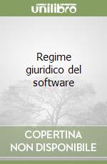 Regime giuridico del software