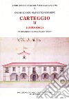 Carteggio (1839-1845) libro