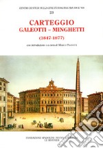 Carteggio (1847-1877) libro