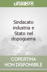 Sindacato industria e Stato nel dopoguerra (2) (2) libro