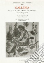 Galleria. Una rivista di Soffici e Baldini sotto il fascismo (gennaio-maggio 1924) libro