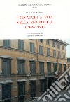 I senatori a vita nella Repubblica (1949-1991) libro