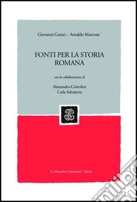 Fonti per la storia romana
