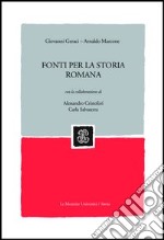 Fonti per la storia romana libro