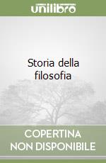 Storia della filosofia libro