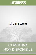 Il carattere libro