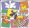 Animali nella Bibbia. Cartoncino pieghevole libro