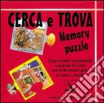 Cerca e trova. Memory puzzle. Scatola gioco libro