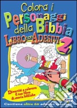 Colora i personaggi della Bibbia. Con adesivi libro