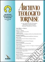 Archivio teologico torinese (2007) (2) libro