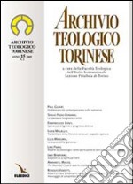 Archivio Teologico Torinese (2009) (2) libro