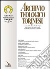 Archivio Teologico Torinese (2009) (2) libro