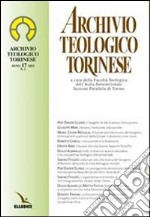 Archivio Teologico Torinese (2011) (2) libro